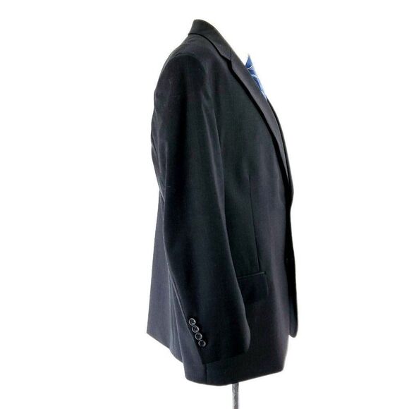 Joseph Feiss Wool 2 Button Suit Jacket 42R Gray Twill Blazer Tagged 46R Has Been - Picture 6 of 10